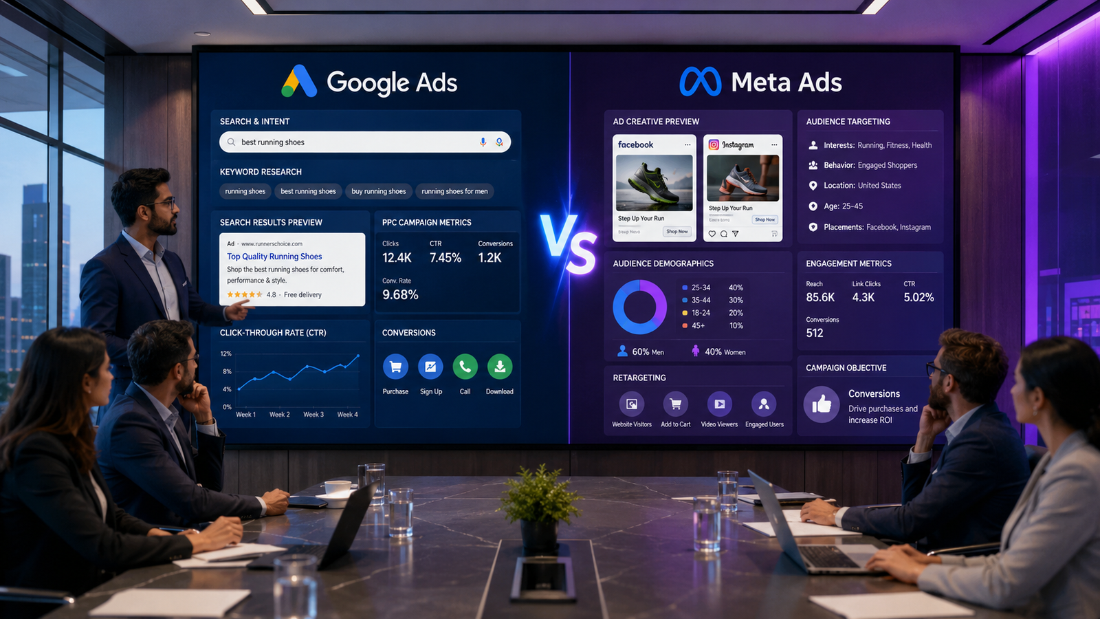 Meta Ads vs Google Ads