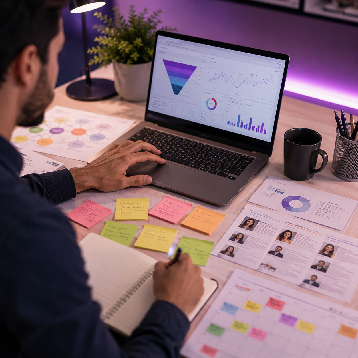 Lead generation content planning