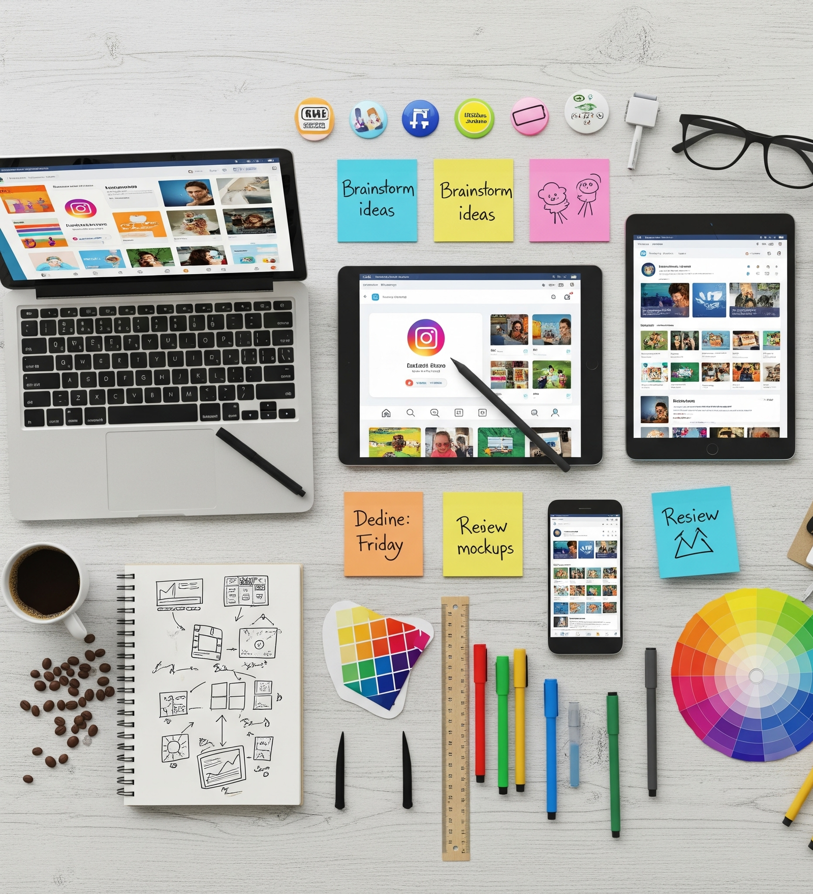 Social media content services